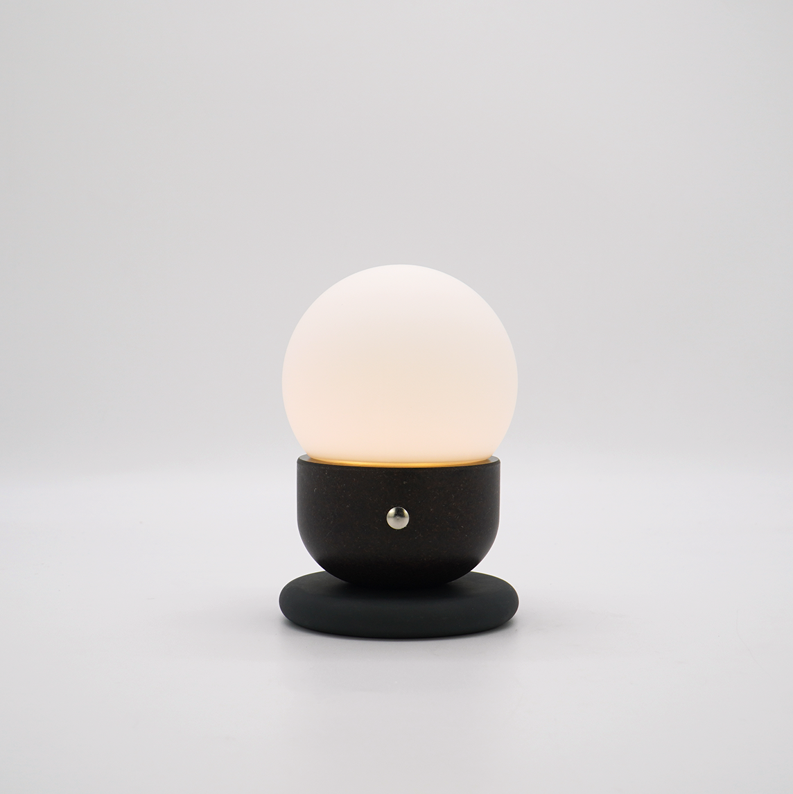 COBBLE,biowaste small table lamp,portable,CCT & dimmable,magnetic charging for more lamps- IP44