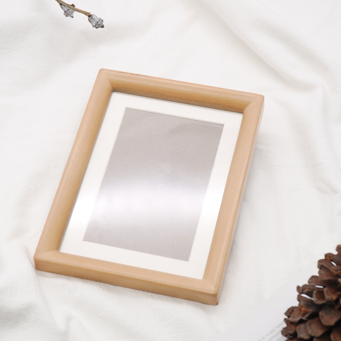 Bio-waste material made photo frame
