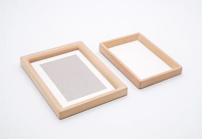 Bio-waste material made photo frame