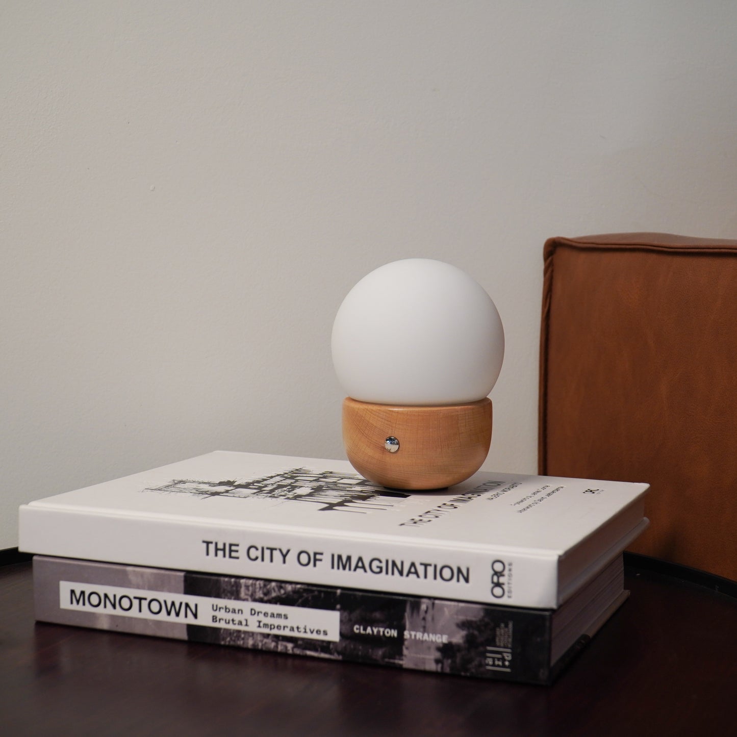 MOON,biowaste small table lamp,portable,CCT& dimmeable,special designed for personal &business-IP44