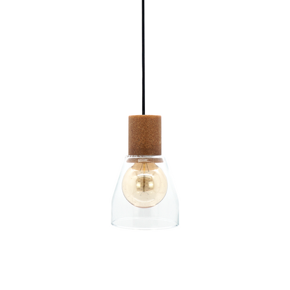 Pendant lamp,biowaste pendant light, environment friendly,adjustable cord & unique design-IP20