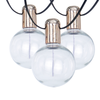 LUX-20L single filament warm white+RGB string lights, IP20