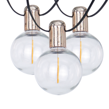 LUX-20L single filament warm white string lights, IP20
