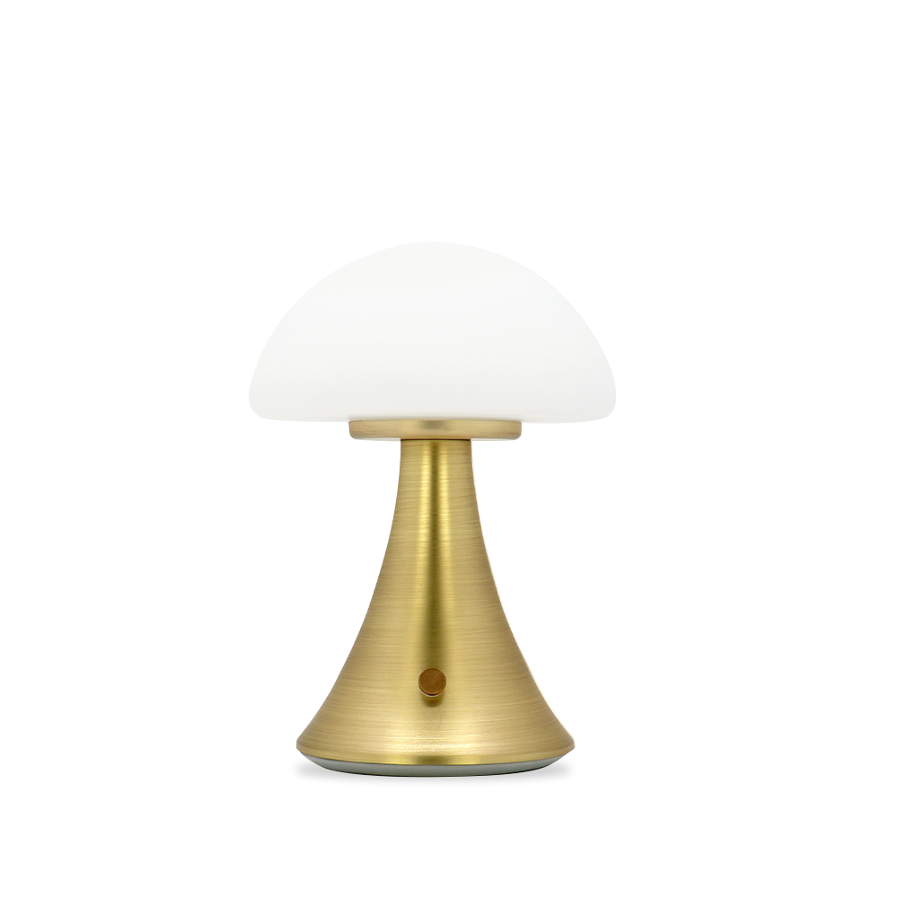 BRISA,Mushroom small Lamp, Table Bedside Nightstand Lamp for Bedroom, Cute Mini Modernized-IP44