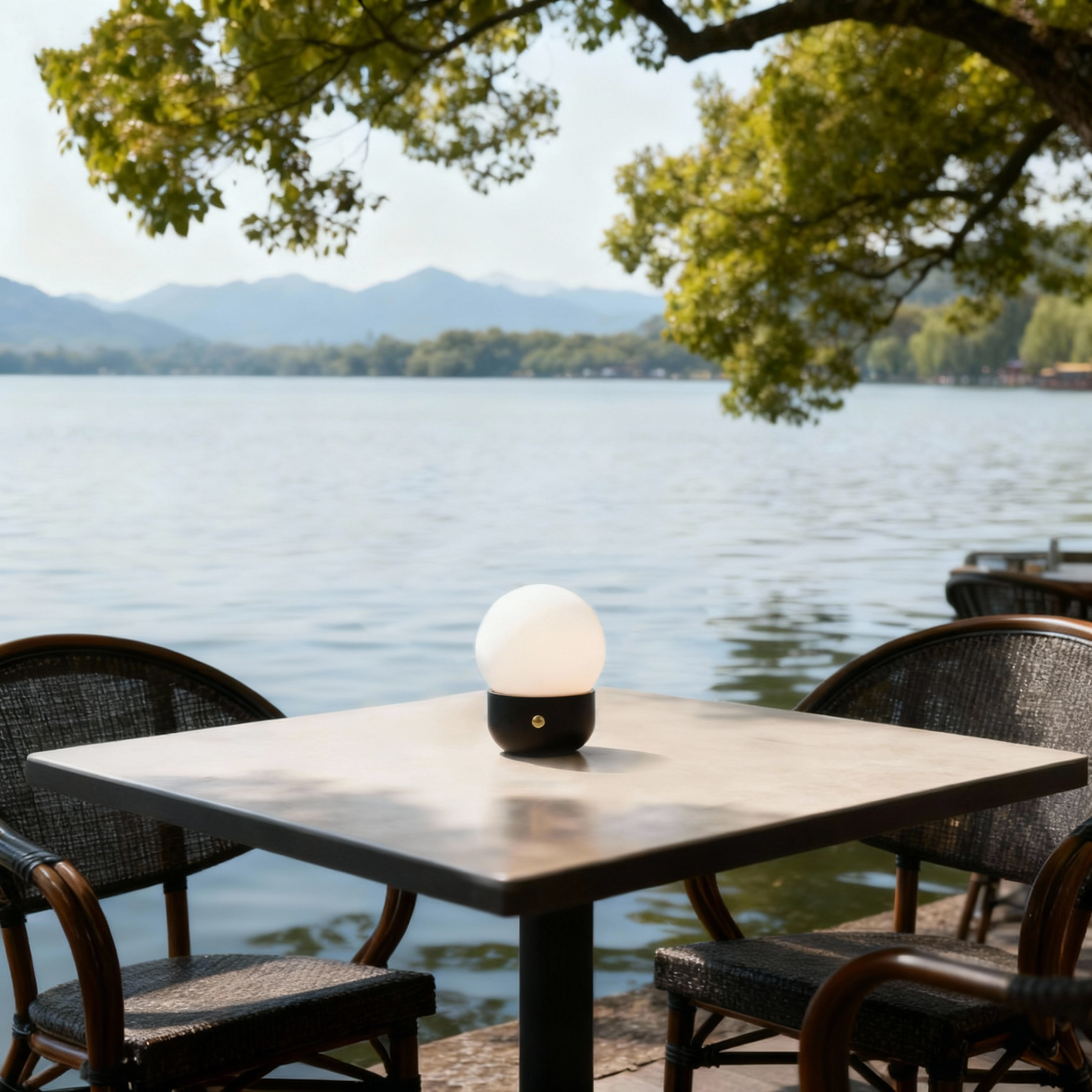 COBBLE,Biowaste small table lamp,special designed for personal &business-IP44