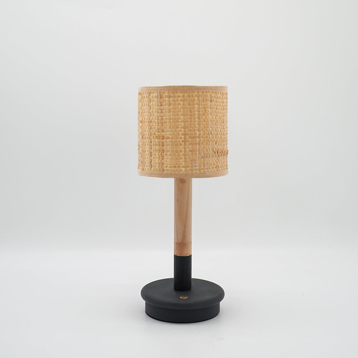 CUBE-NATURE,building block DIY lamp,fabric shade,log pole &base,Portable Table Light,USB charging-IP44