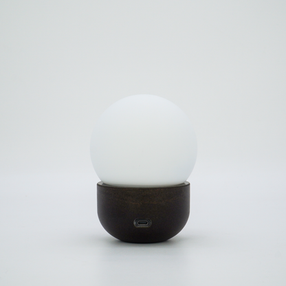 MOON,biowaste small table lamp,portable,CCT& dimmeable,special designed for personal &business-IP44