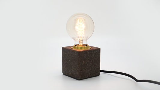 Geometric lamp,biowaste small table lamp,dimmerable,high voltage-IP20