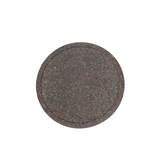 Bio-waste made  circle coaster - coffee ground