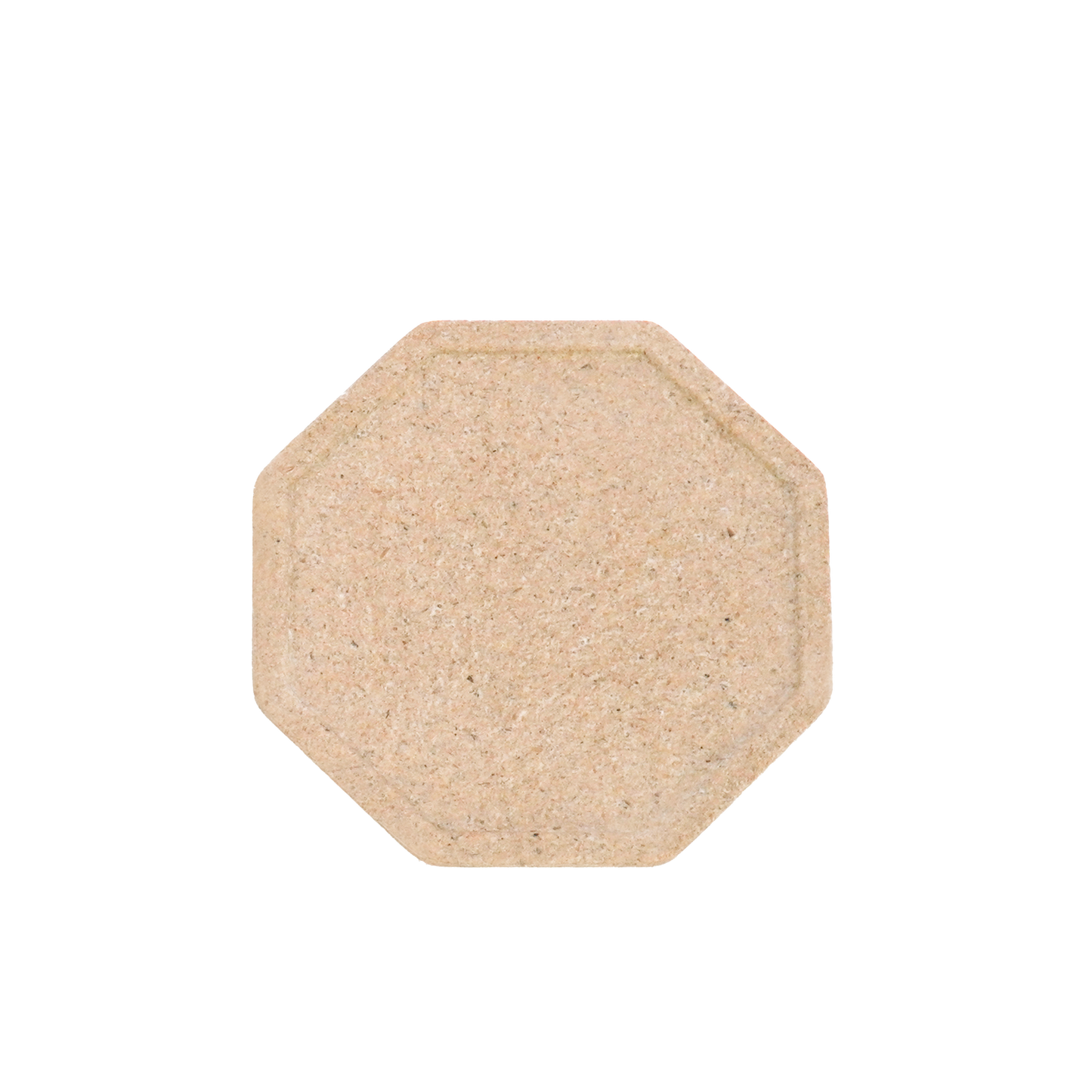 Bio-waste made   hexagon coaster - straw