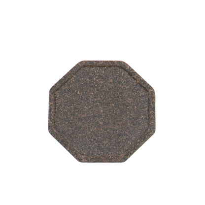 Bio-waste material made hexagon coaster