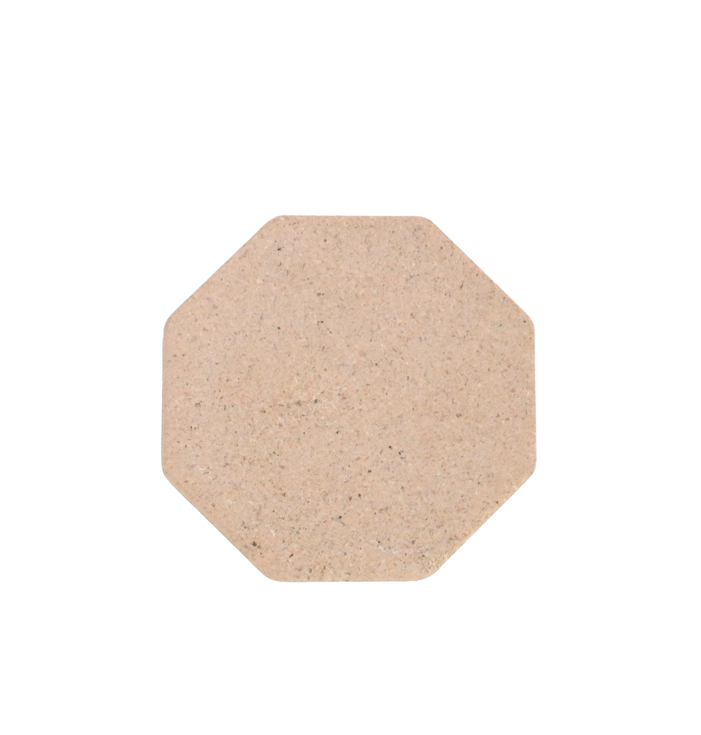 Bio-waste made   hexagon coaster - straw