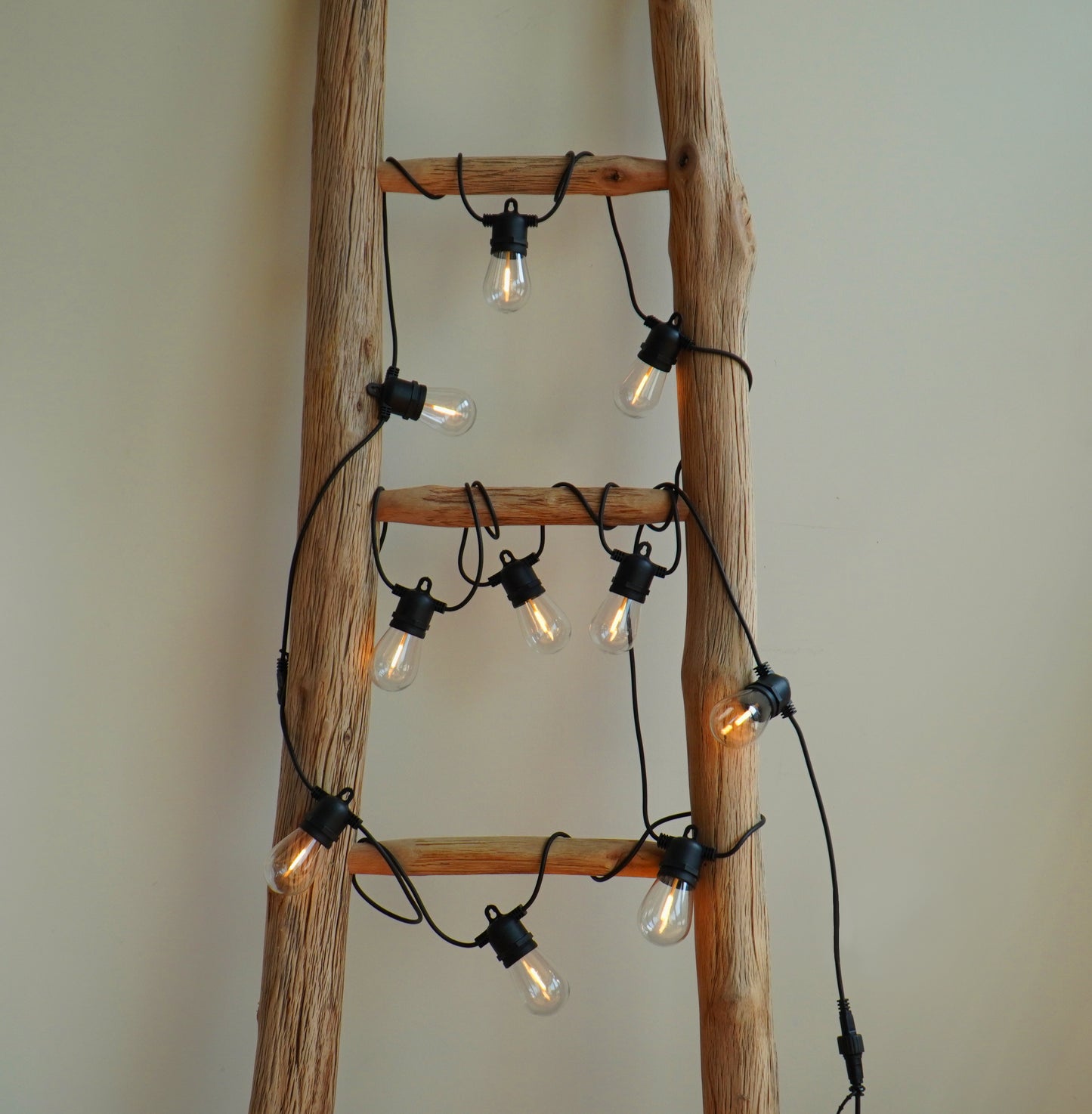 CANDEO-10L single filament warm white + RGB string lights, IP44