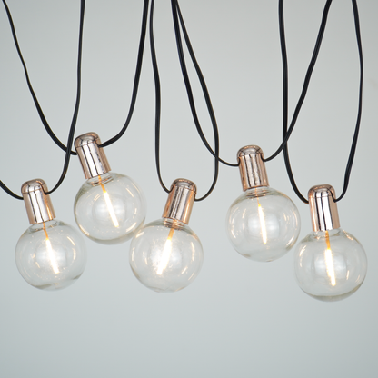 LUX-20L single filament warm white string lights, IP20
