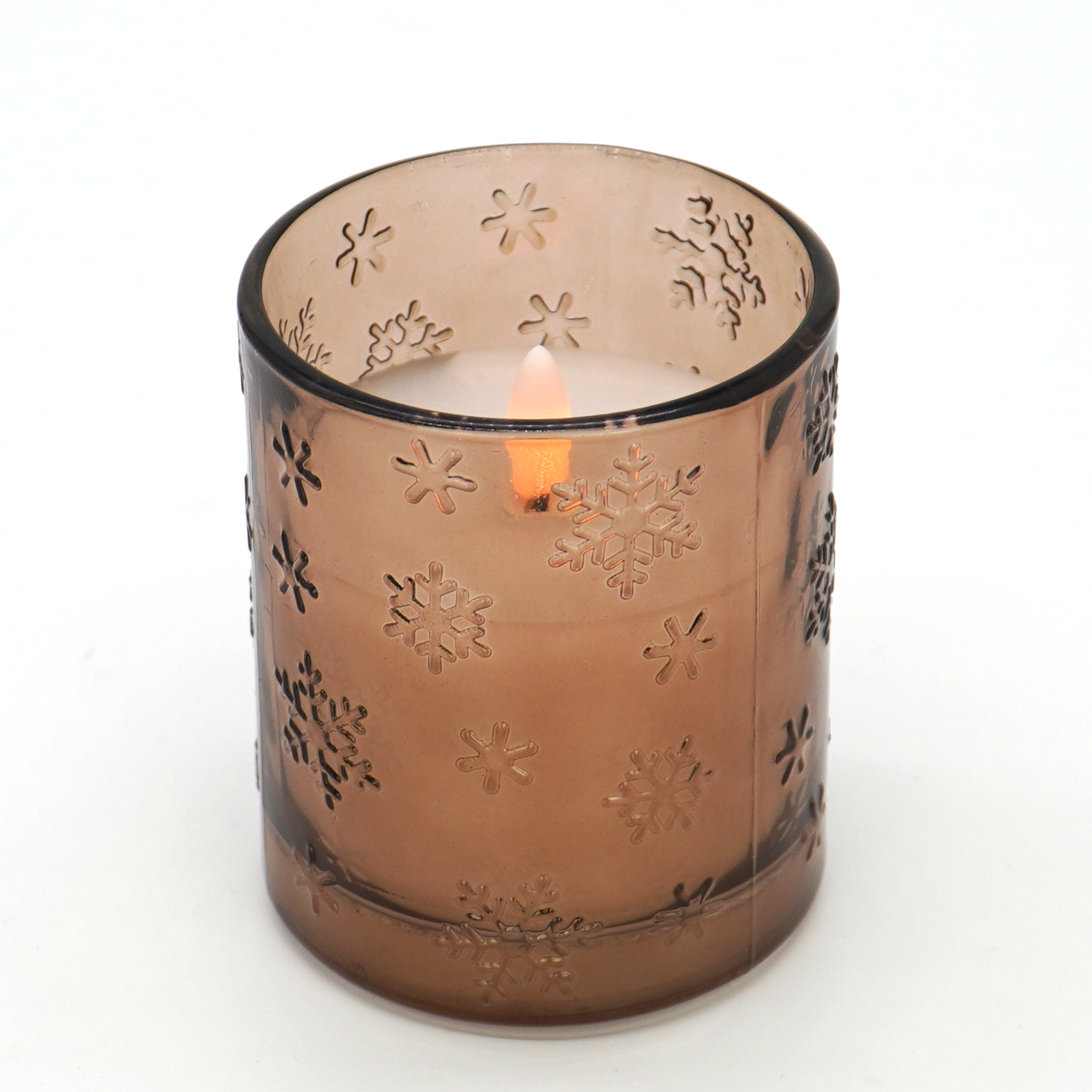 LANOVA - WISKEY CUP - flameless LED Battery Operated  Candles with remote-IP20