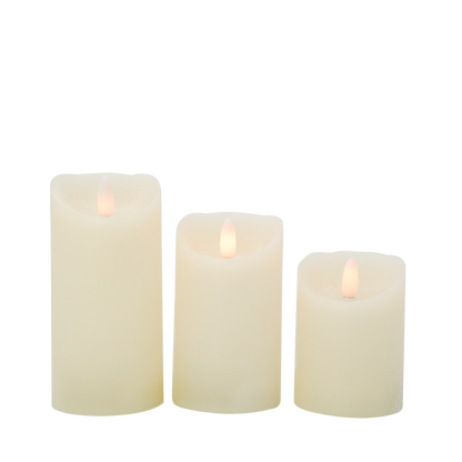 VIVIDA-REAL WAX,flameless LED Battery Operated  Candles with remote-IP20