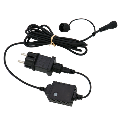 FULGOR-10L P27 LED bulb warm white string lights, IP44--Hybrid