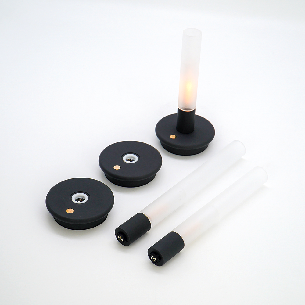 EVERGLOW,Stimulated flame tube lights,dimmer & long lasting,USB charging-IP44