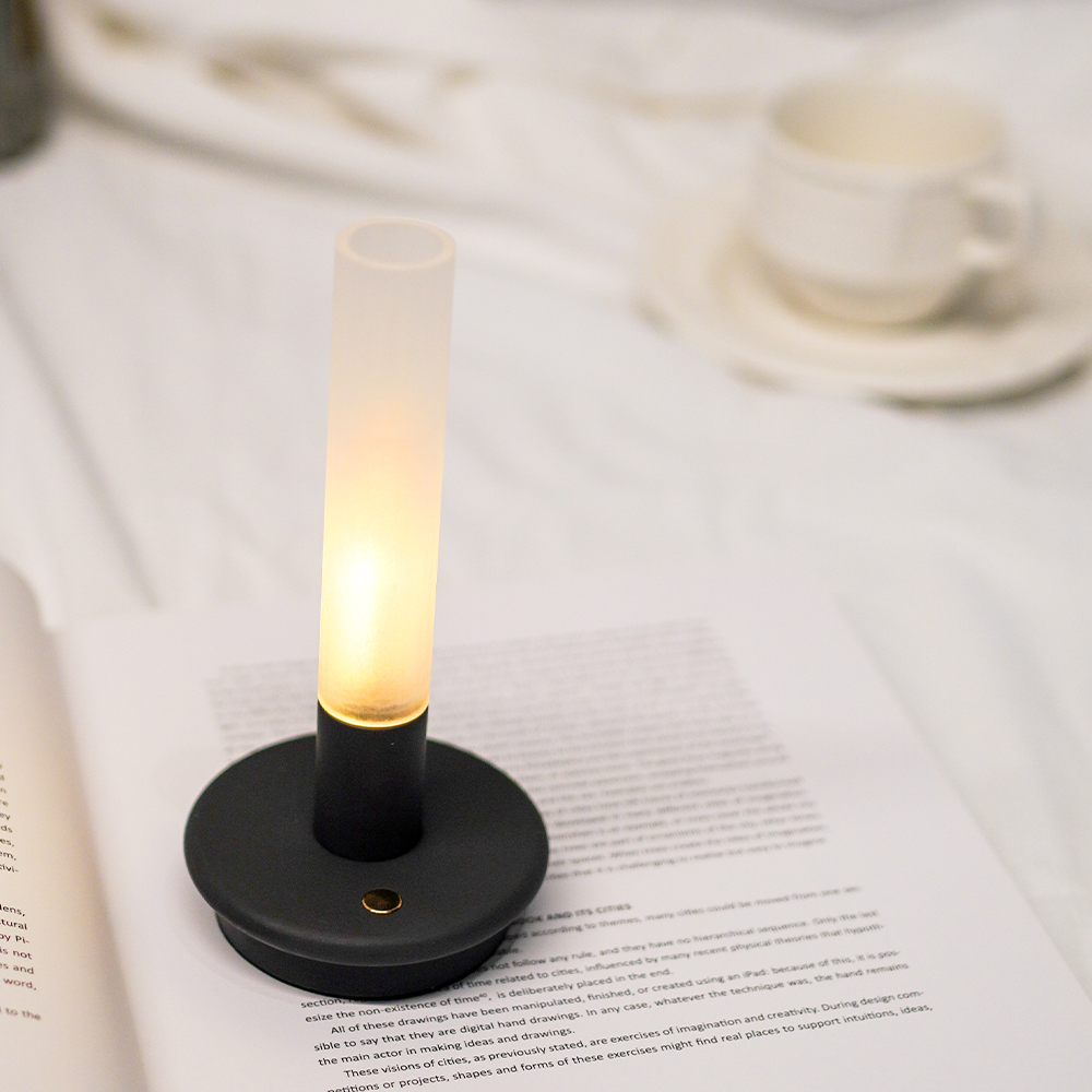 EVERGLOW,Stimulated flame tube lights,dimmer & long lasting,USB charging-IP44