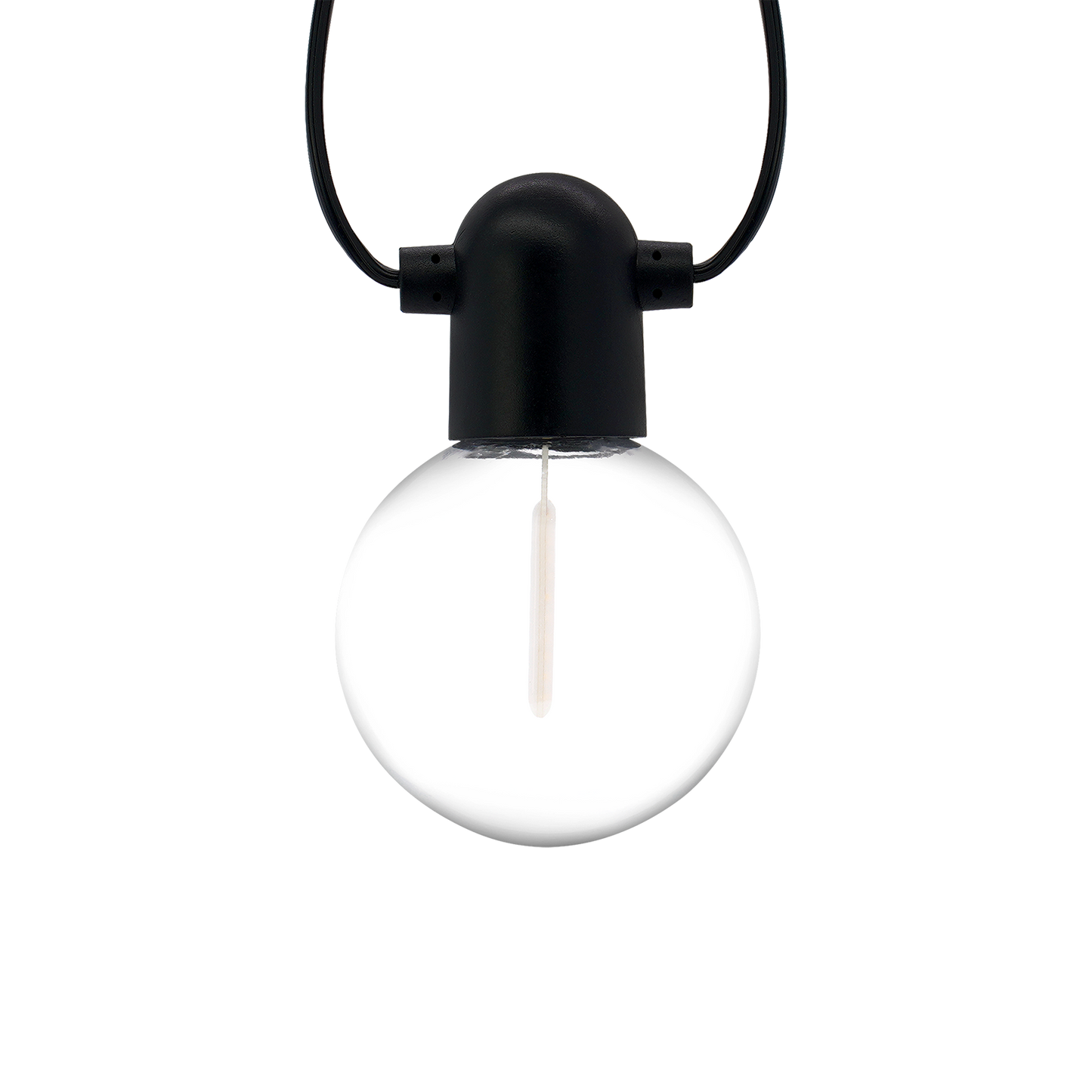 LUCIS-20L single filament warm white+ RGB string lights, IP44-Adaptor
