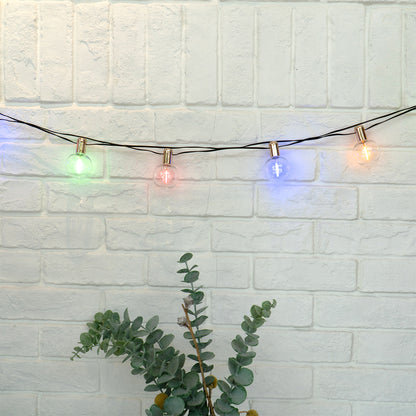 LUX-20L single filament warm white+RGB string lights, IP20