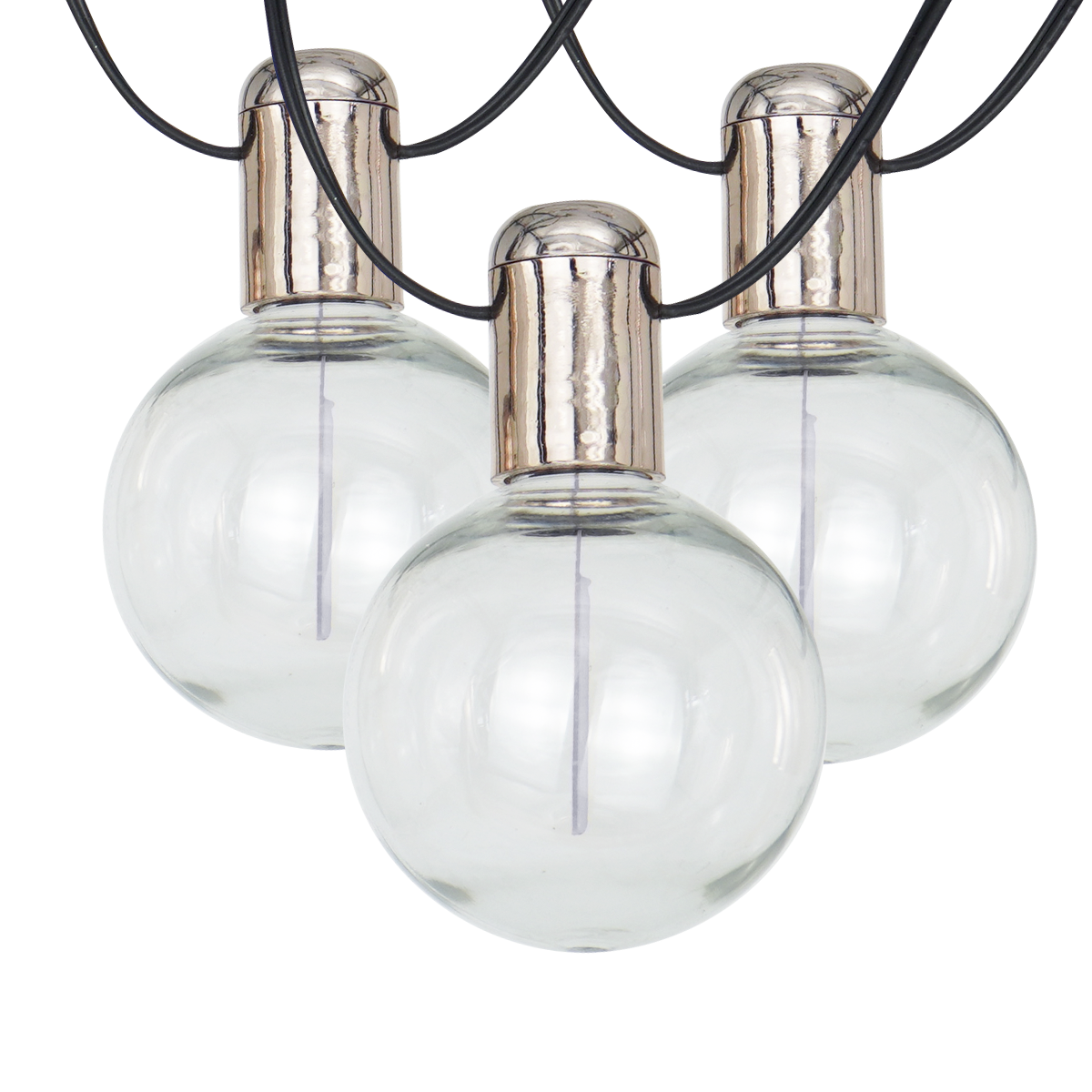 LUX-20L single filament warm white+RGB string lights, IP20-Adaptor